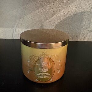 Bath & Body Works Disney Princess Belle Candle - Never Burned